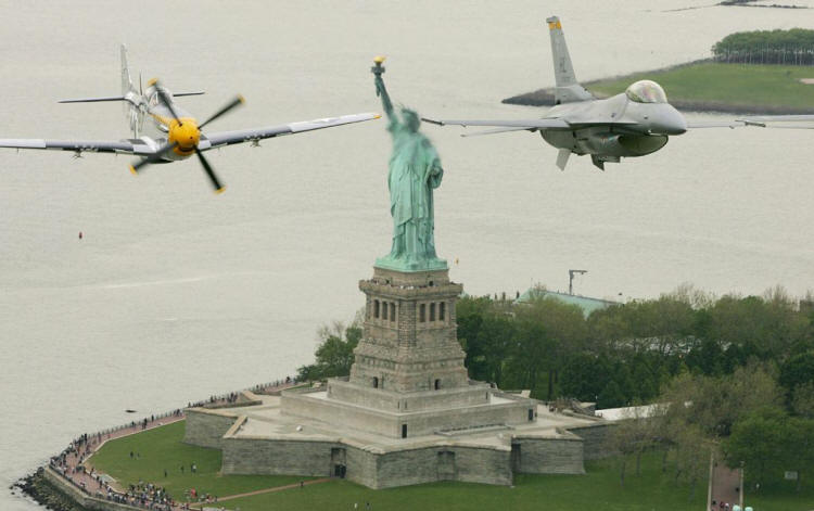 Memorial Day Air Show from Jones Beach , NY