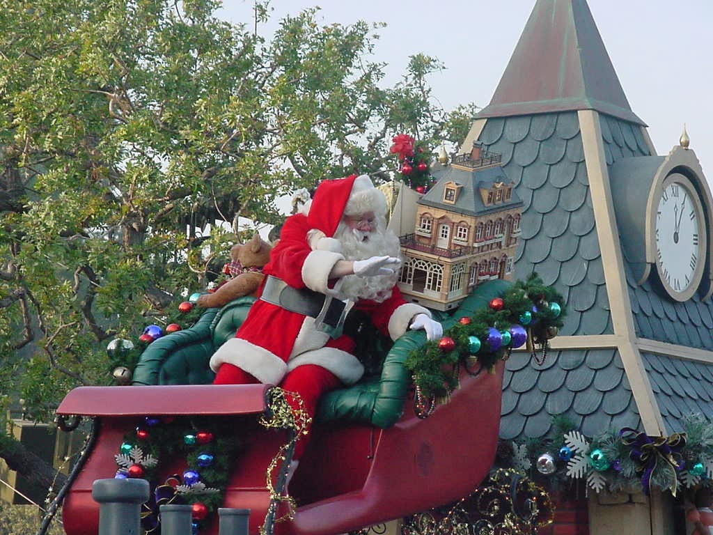 Christmas Eve At Disneyland 2000