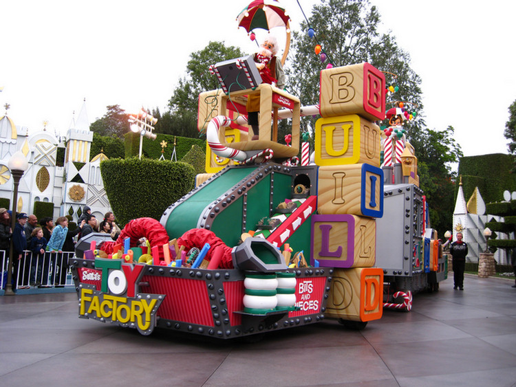 Christmas Eve at Disneyland 2008