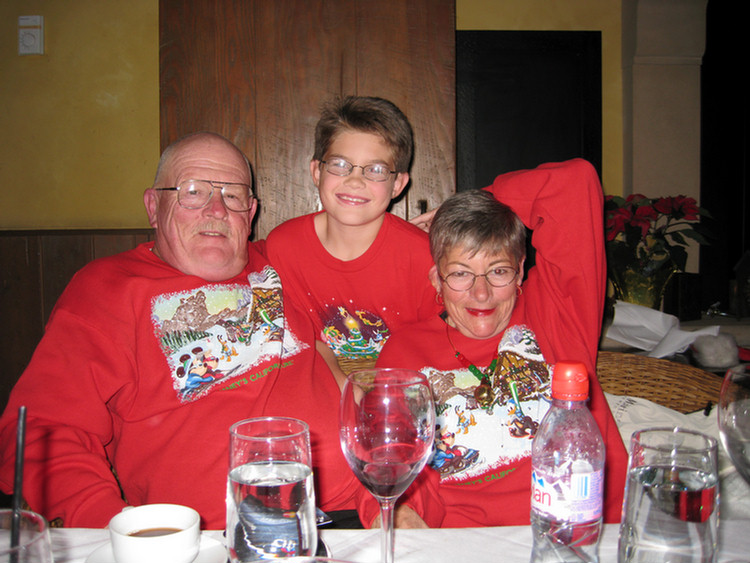 Christmas Eve at Disneyland 2008
