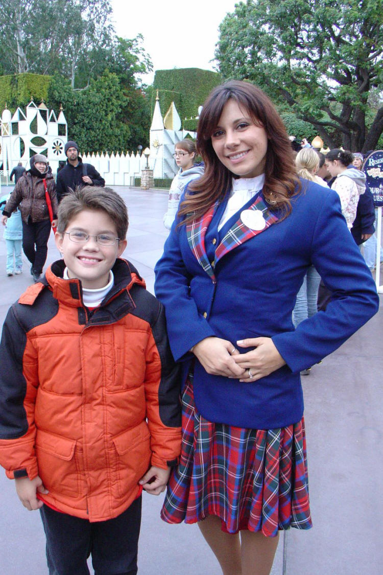 Christmas Eve at Disneyland 2008