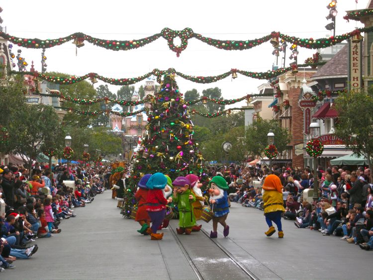 Celebrating Robin's birthday at Disneyland December 2010