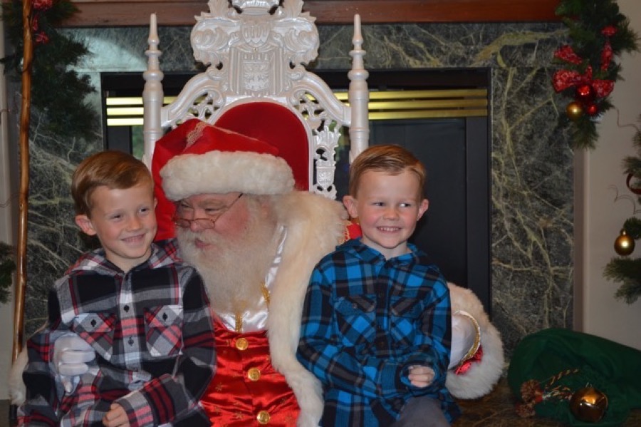Santa Brunch 2014 with the Vallari's at Old Ranch