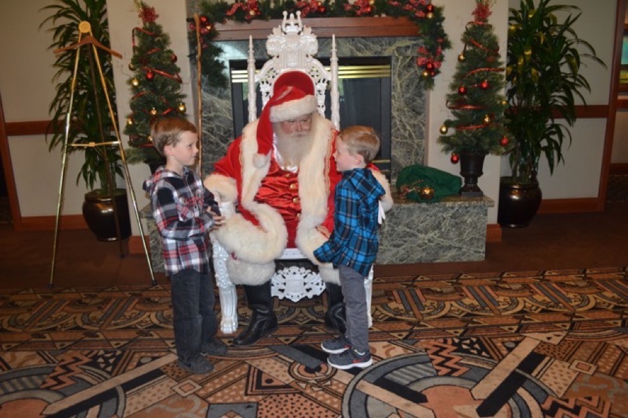 Santa Brunch 2014 with the Vallari's at Old Ranch