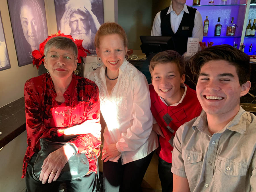 A Christmas Carol at South Coast Repertory December 15th 2018 With Family & Friends