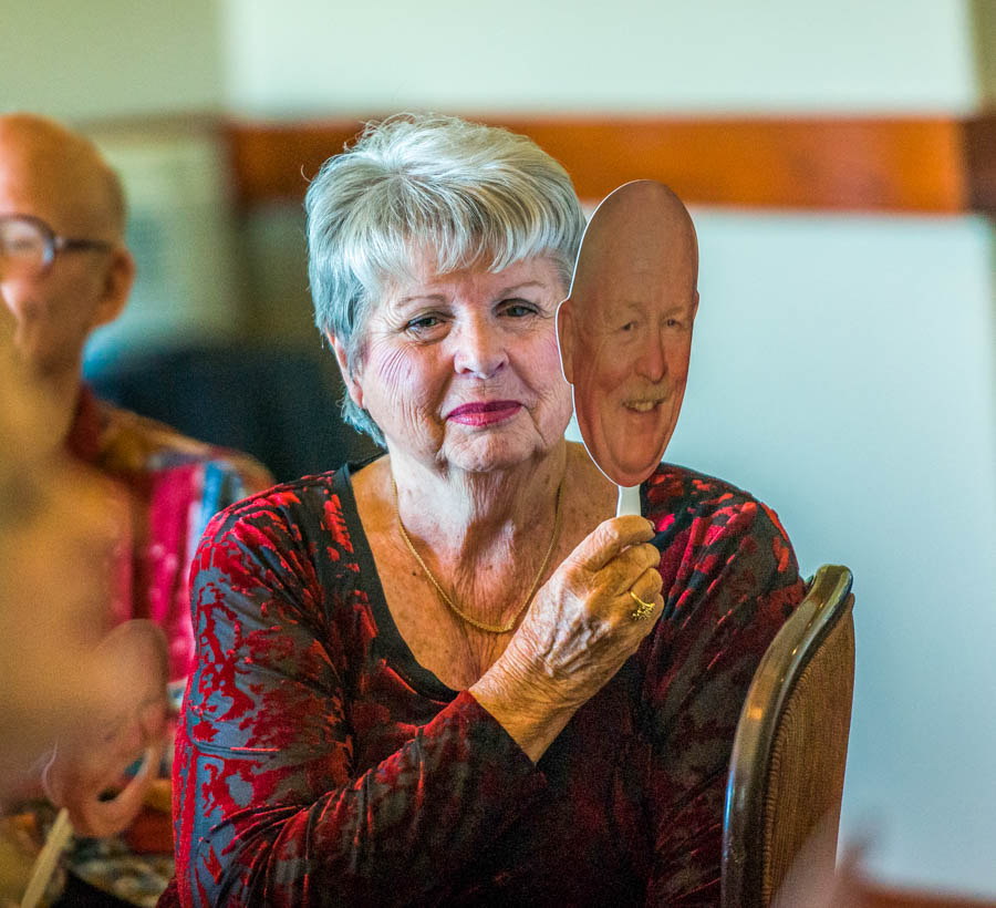 Celebrating Paul's 75th birthday at Old Ranch Country Club 12/15/2019