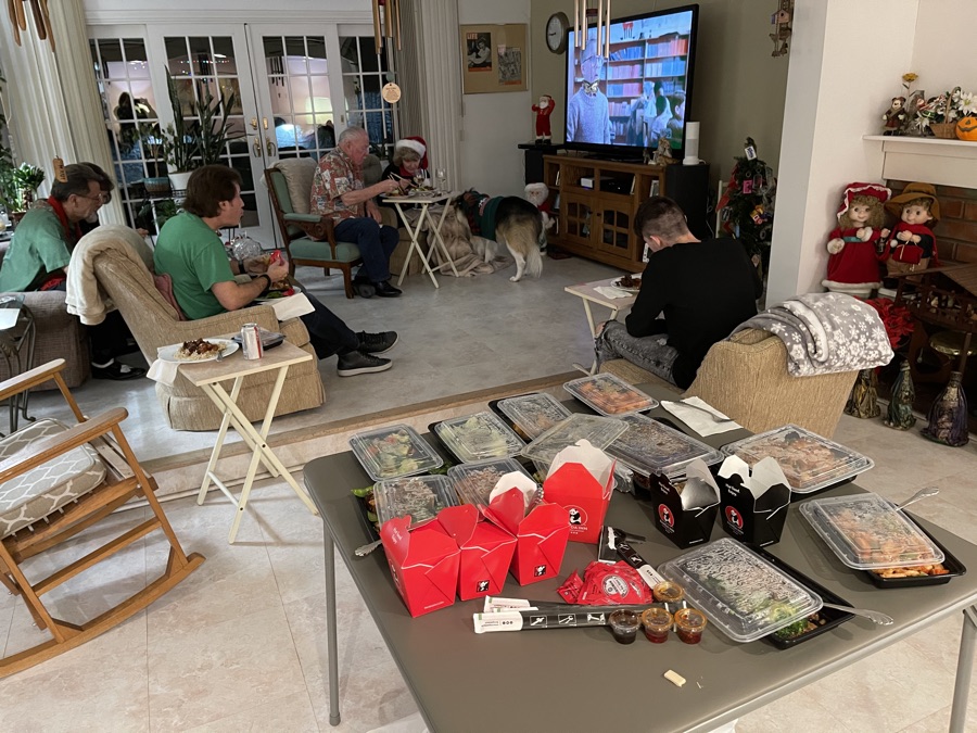 Christmas Day at the Liles' Homestead with Family and Friends!