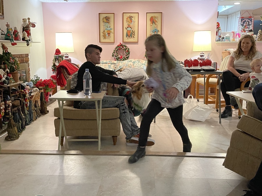 Christmas Day at the Liles' Homestead with Family and Friends!