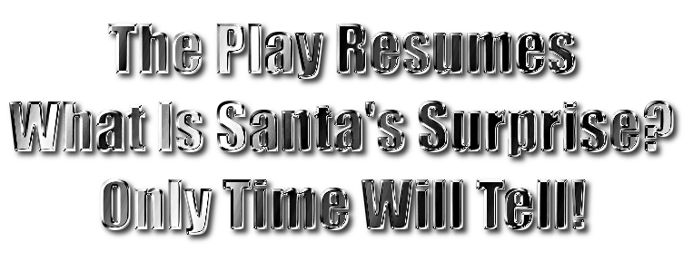 Candlelight Dinner Theater Christmas Plan 12/11/2021