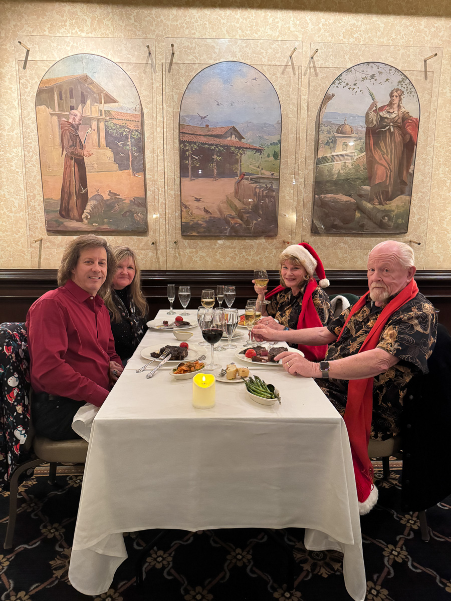 2025-12-28 Riverside Mission Inn Dinner With The Dudas