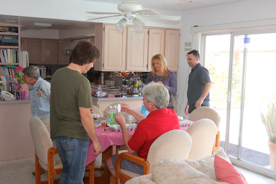 Decorating Easter Eggs April 19th 2014