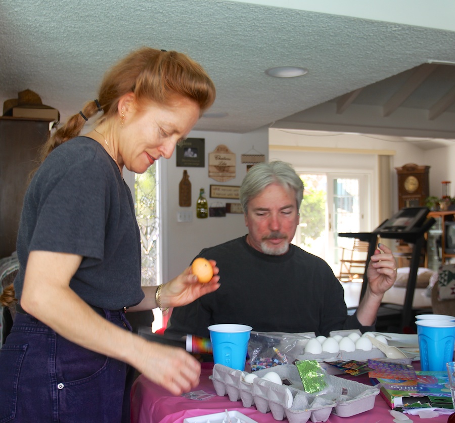 Decorating Easter Eggs April 19th 2014