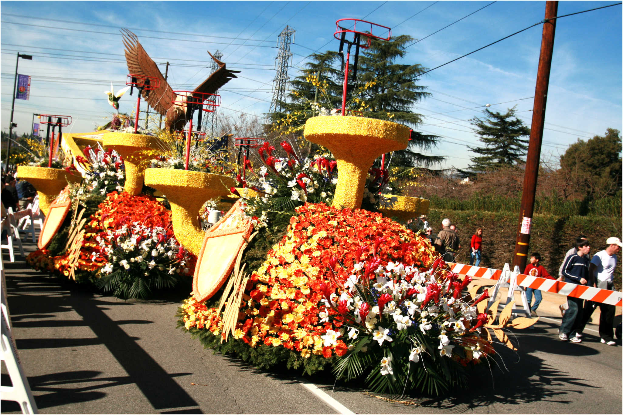 Rose Parade Walk  2007