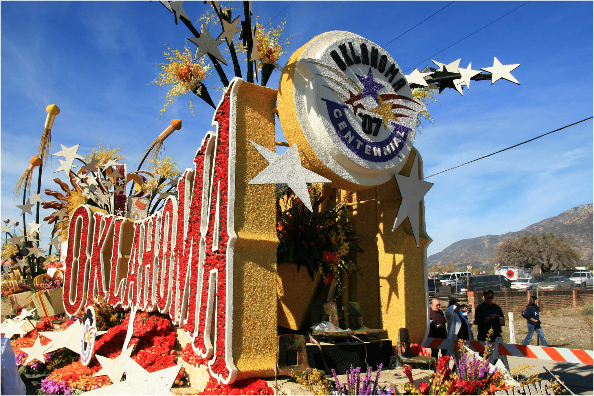 Rose Parade Walk  2007