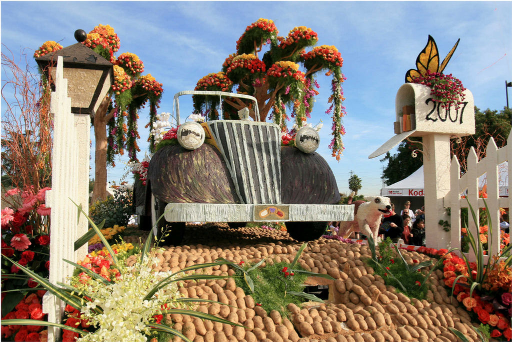 Rose Parade Walk  2007