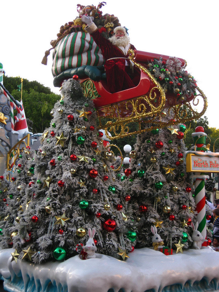 Disneyland Christmas Parade With Hannah