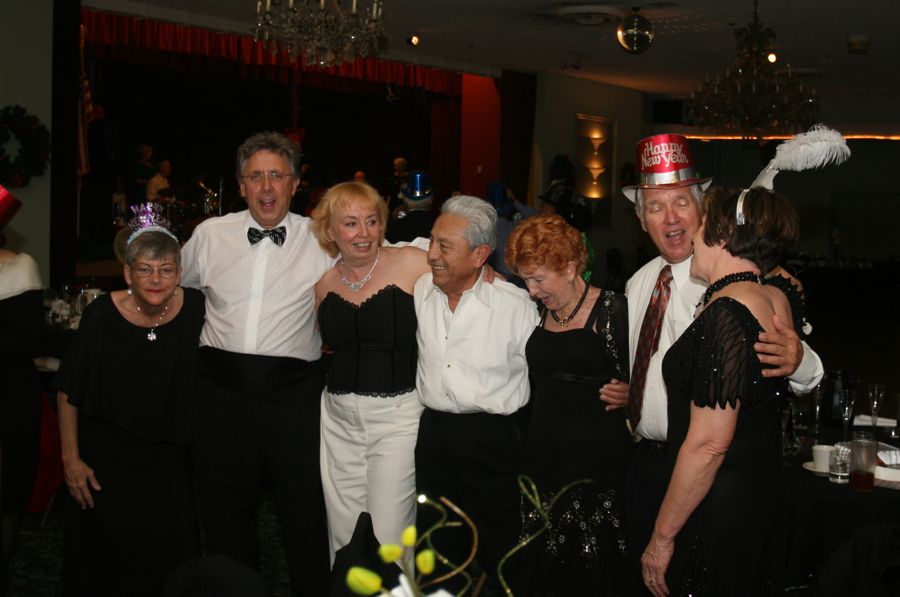 New Years Eve 2012 at the Santa Ana Elks with friends