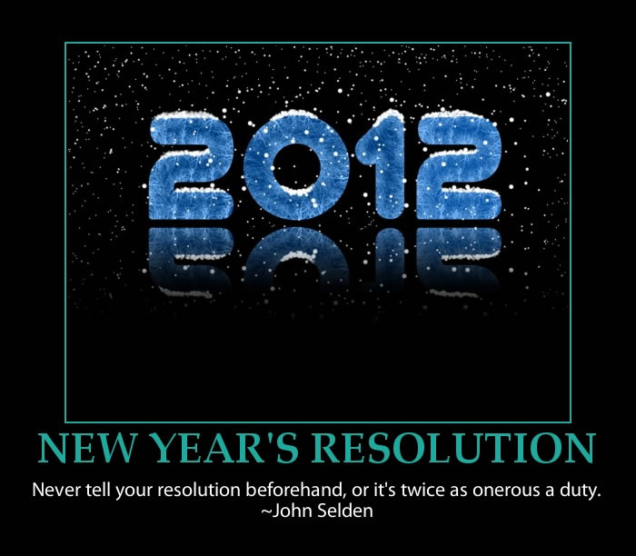 New Years Resolution