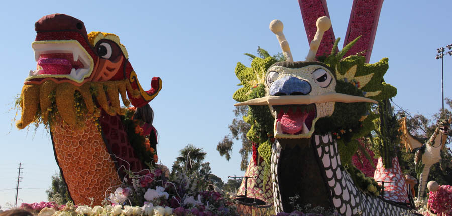 Rose Parade Floats New Years 2015