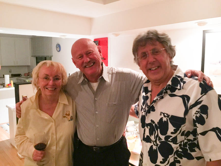 An evening at the Finch's with friends January 2015