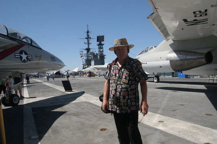 Visiting The Flight Deck Of The USS Midway