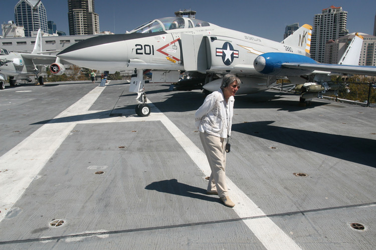 Visiting The Flight Deck Of The USS Midway
