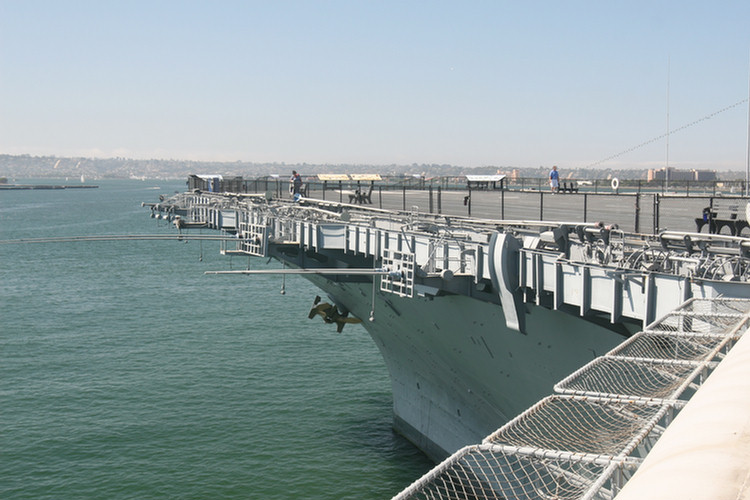 Visiting The Flight Deck Of The USS Midway