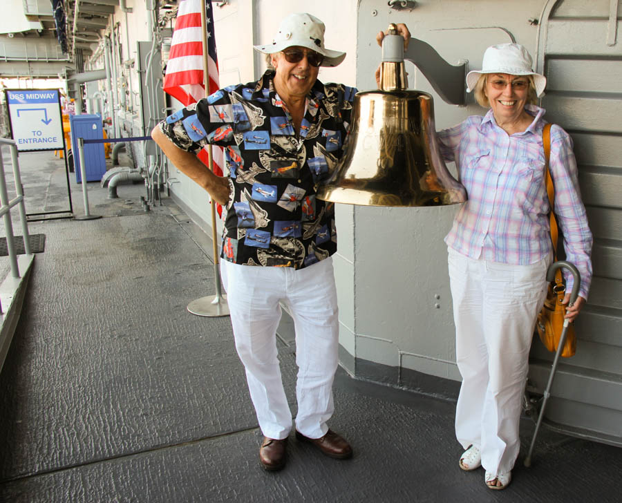 Train trip to visit the USS Midway in San Diego 9/28/2016