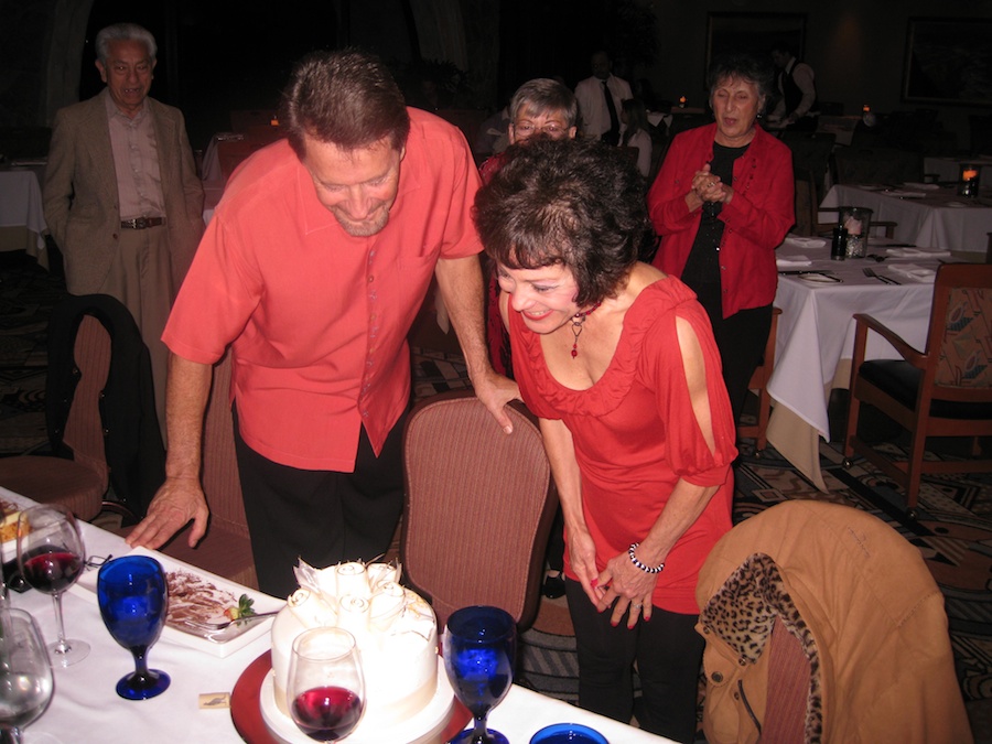 Bob and Donna join us in a 33rd wedding celebration