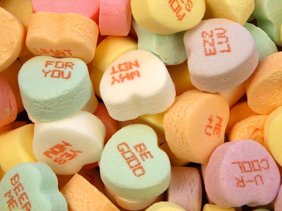 Valentines Day candies