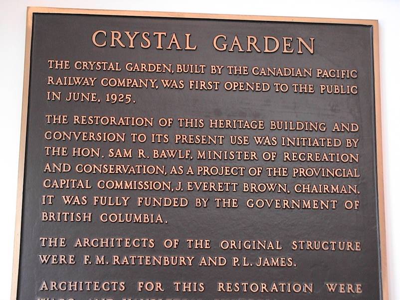 Crystal Gardens Circa 2002