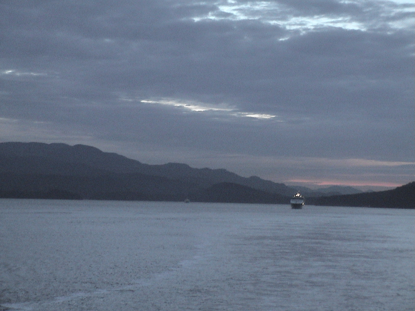 On The Ship During The Inside Passage