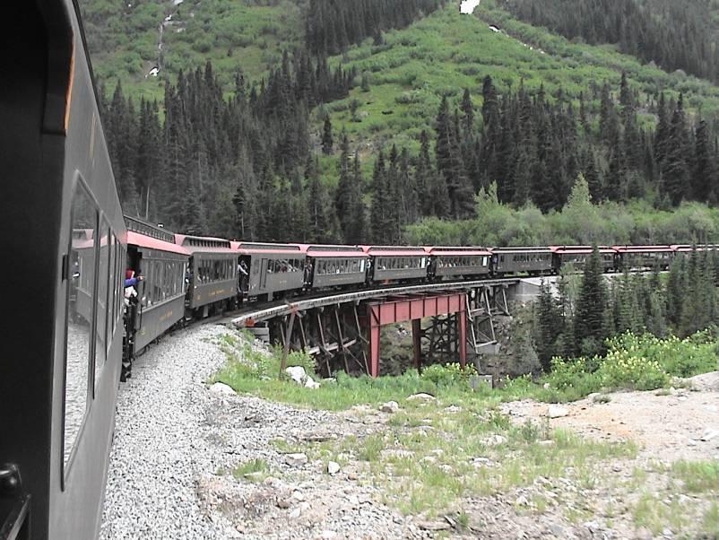 Riding The White Pass & Yukon Railway