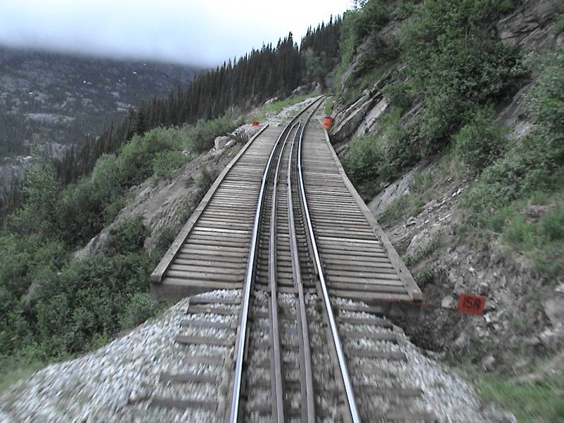 Riding The White Pass & Yukon Railway