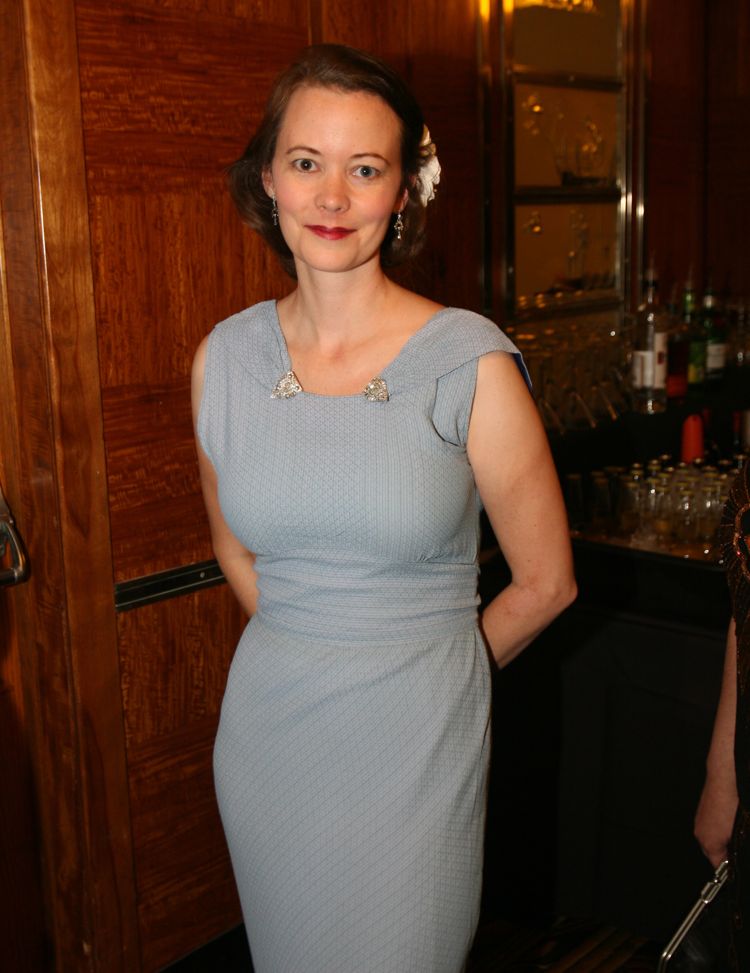 Anteroom antics during the Art Deco Ball 2010