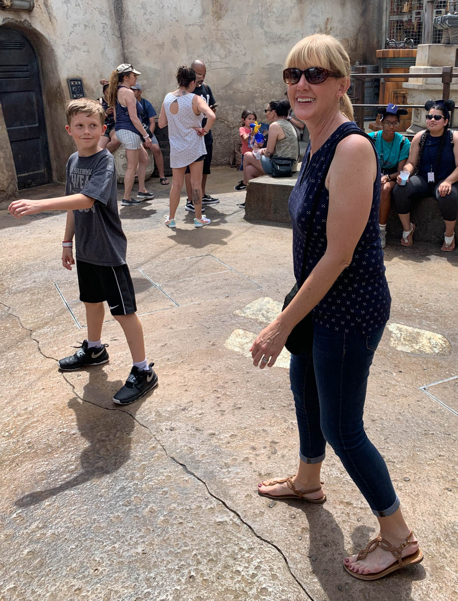 The Liles go see Star Wards Land at Disneyland June 2019