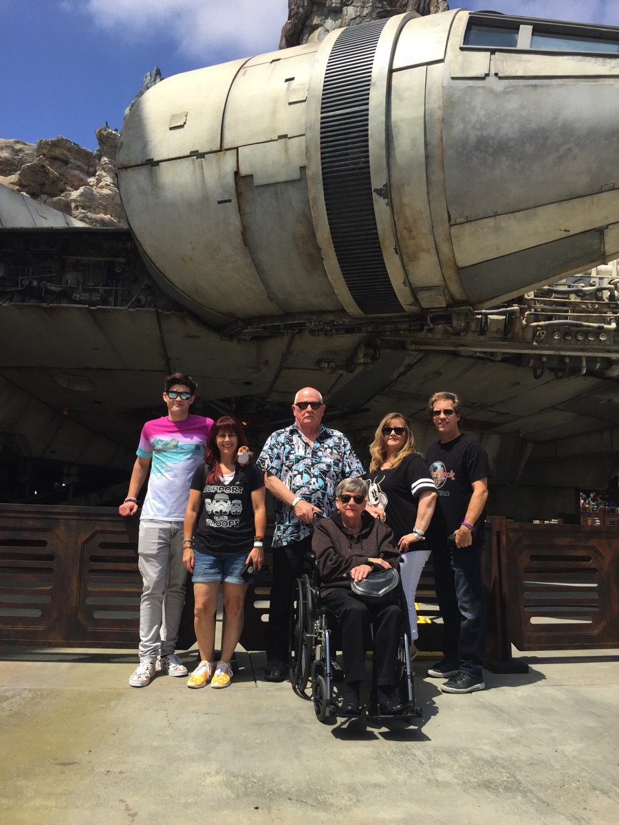 The Duda's and Liles' go the Galaxy's Edge June 15th 2019