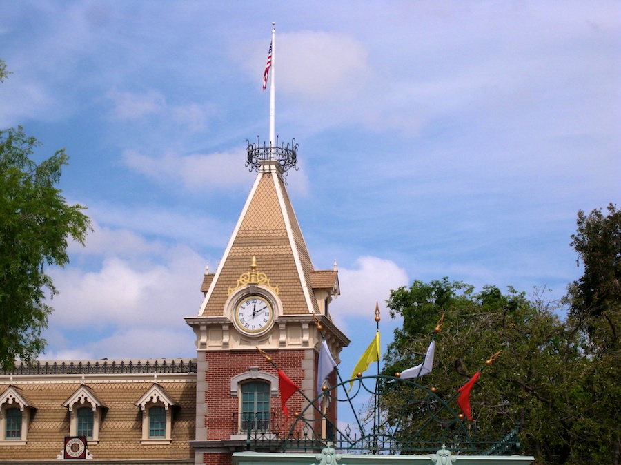 Celebrating four anniversary at Disneyland and the Elks