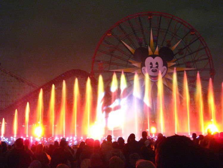 California Adventure World Of Color