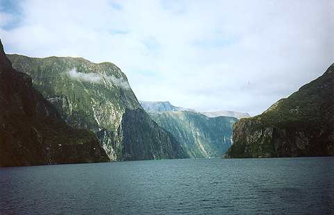 The HArmony sailed up this fjord!!