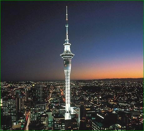 Skytower In Auckland