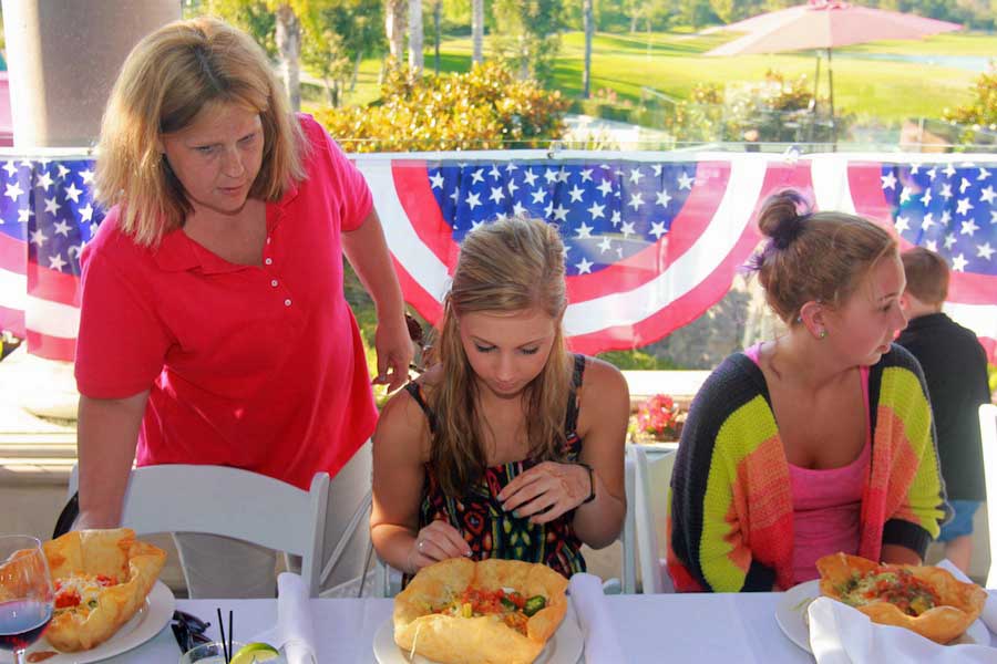 Family get together July 2014 saying bye to Colleen