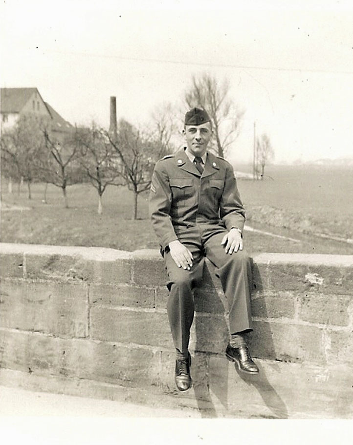 Frank Goss in German Easter 1952