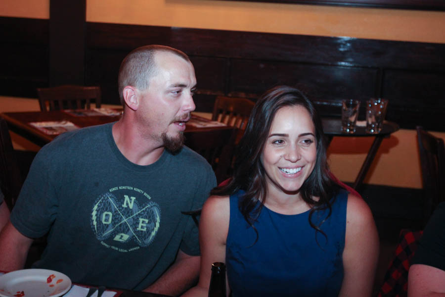 Post rehearsal dinner at The Old Spaghetti Factory