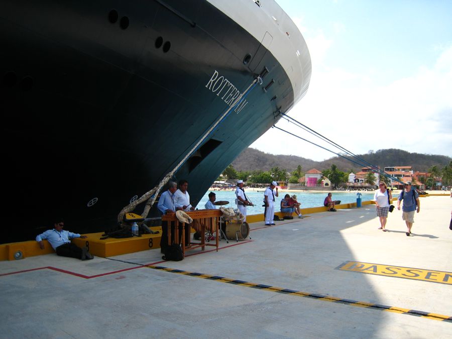 Mary goes through the Panama Canal