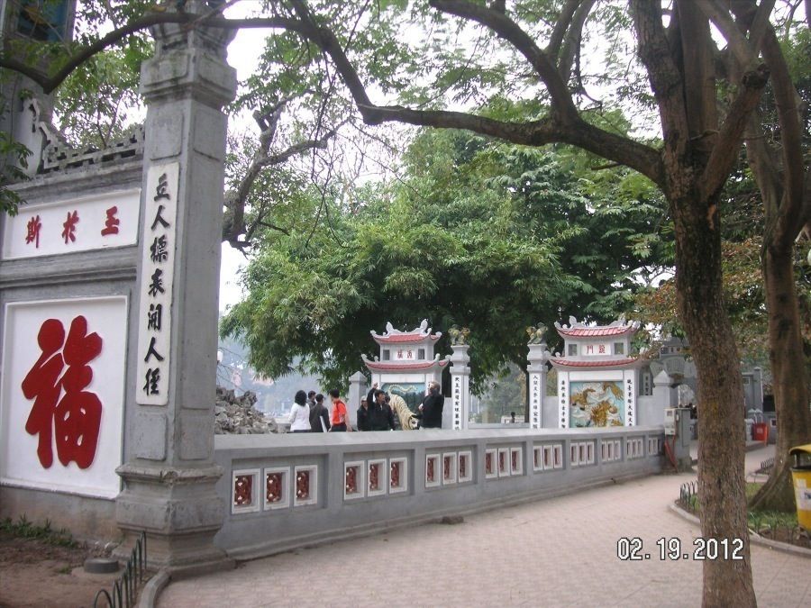 The Burns in Hanoi, Vietnam