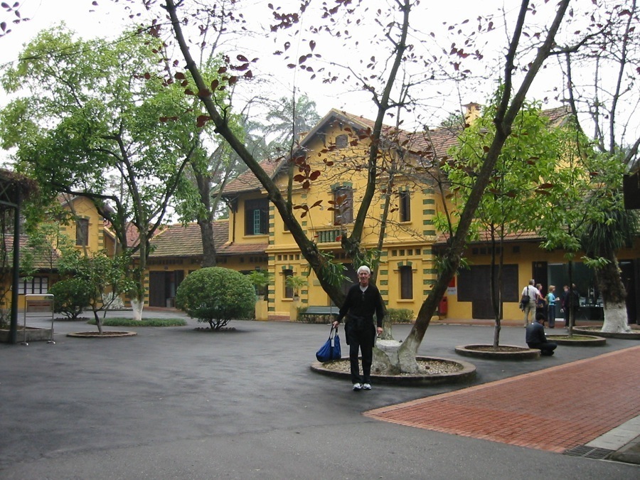 The Burns in Hanoi, Vietnam