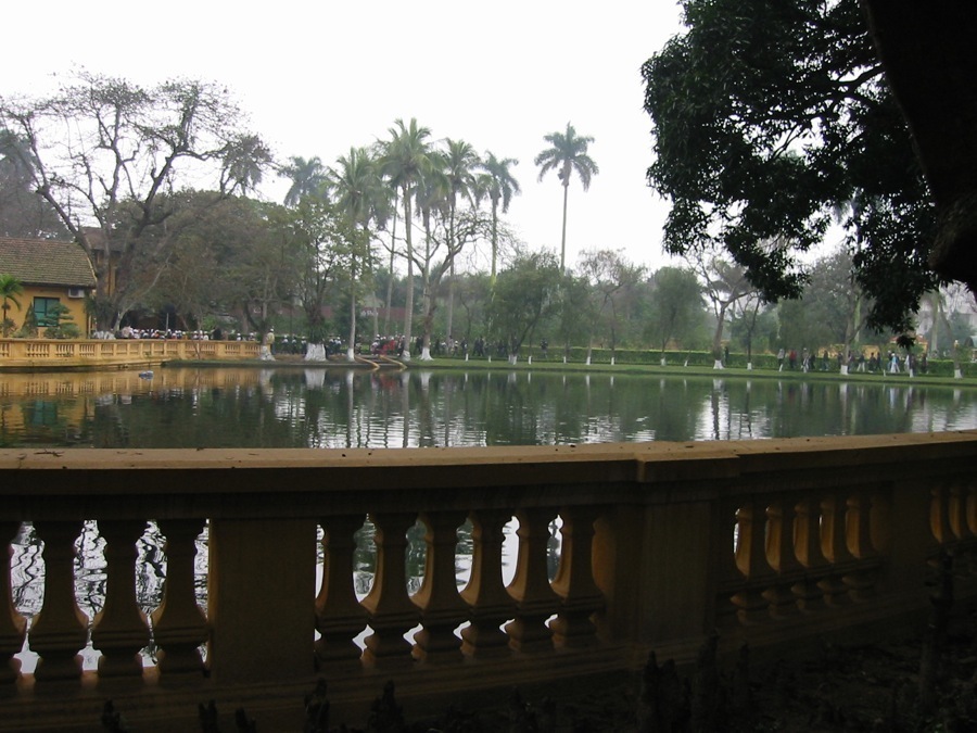 The Burns in Hanoi, Vietnam