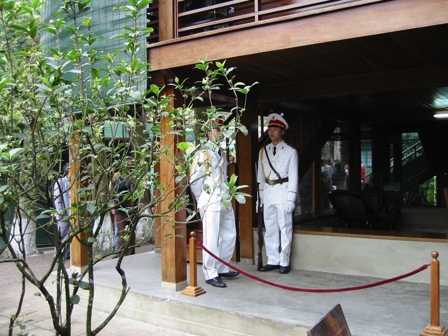 The Burns in Hanoi, Vietnam