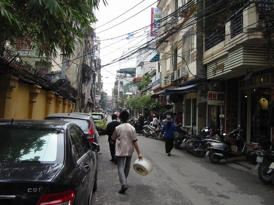 The Burns in Hanoi, Vietnam